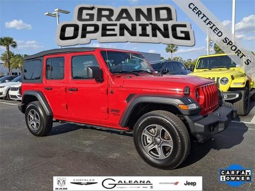 2021 Jeep Wrangler Unlimited Sport S 4x4