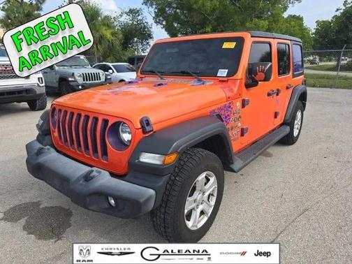 2019 Jeep Wrangler Unlimited Sport S 4x4