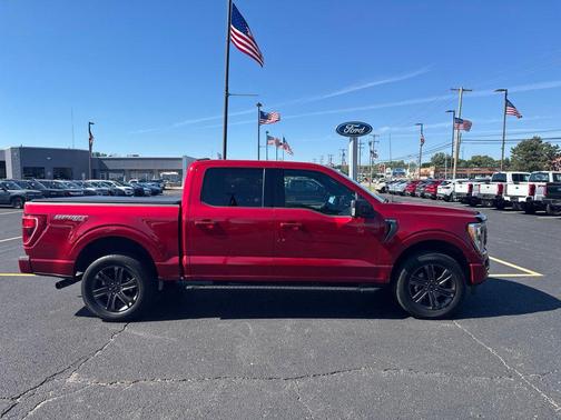 Rapid Red Metallic Tinted Clearcoat 2021 Ford F-150 XLT