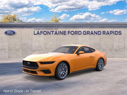 Orange Fury Metallic Tri-Coat 2026 Ford Mustang EcoBoost Premium