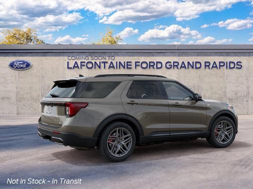 Gray 2027 Ford Explorer ST-Line
