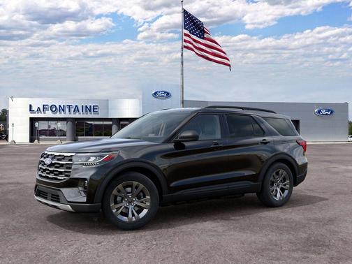 Agate Black Metallic 2027 Ford Explorer Active