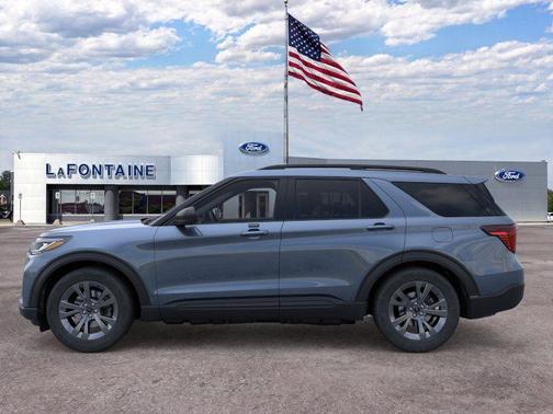 Vapor Blue Metallic 2026 Ford Explorer Active