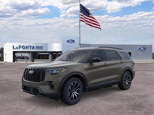 Gray 2026 Ford Explorer ST-Line