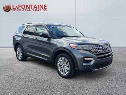 CARBONIZED GRAY METALLIC 2022 Ford Explorer LIMITED