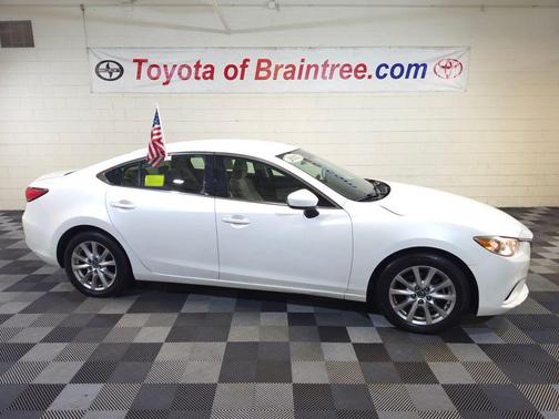 Snowflake White Pearl Mica 2015 Mazda Mazda6 i Sport