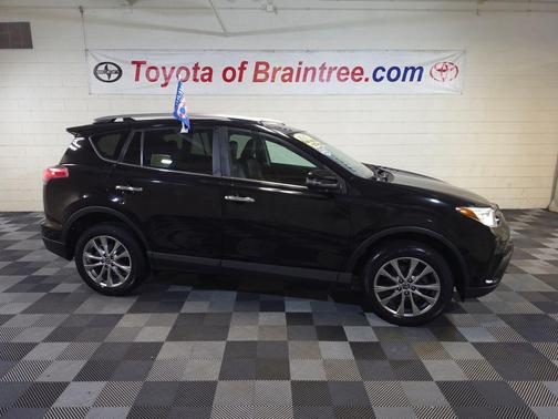 Black 2017 Toyota RAV4 Limited