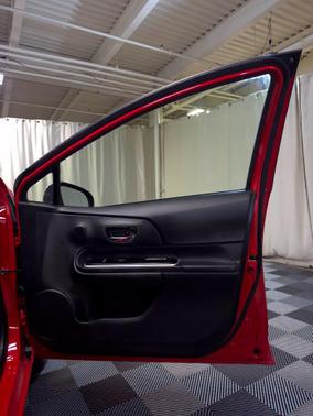 Absolutely Red 2015 Toyota Prius c Three