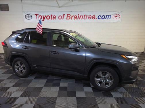 Magnetic Gray Metallic 2023 Toyota RAV4 Hybrid LE