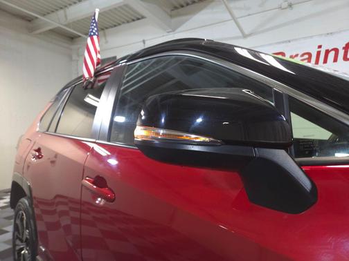 Supersonic Red/Midnight Black Metallic 2023 Toyota RAV4 Prime XSE