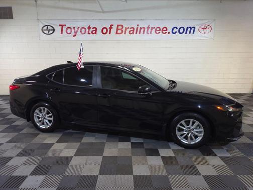 Midnight Black Metallic 2025 Toyota Camry LE
