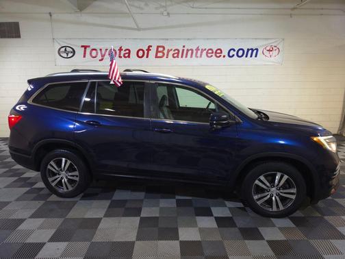 Blue 2016 Honda Pilot EX-L