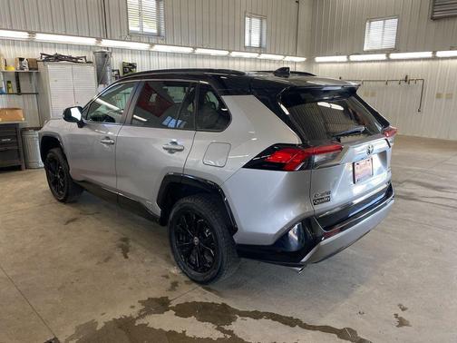 Midnight Black Metallic 2024 Toyota RAV4 Hybrid SE