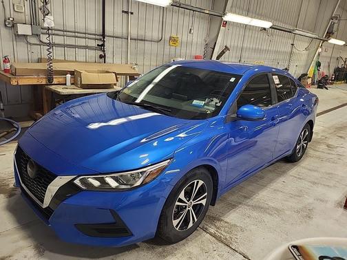 Electric Blue Metallic 2022 Nissan Sentra SV