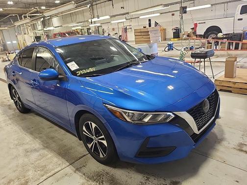Electric Blue Metallic 2022 Nissan Sentra SV