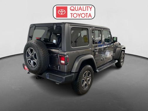 Granite Crystal Metallic Clearcoat 2019 Jeep Wrangler Unlimited Sport