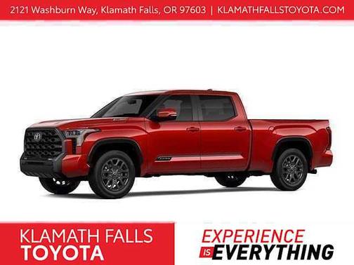 Supersonic Red 2026 Toyota Tundra Hybrid Platinum