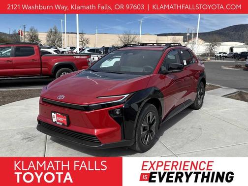 Supersonic Red 2026 Toyota bZ XLE Plus