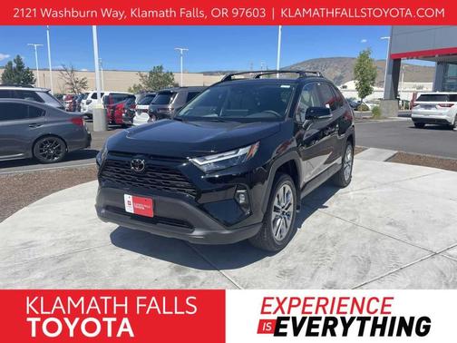 Midnight Black Metallic 2023 Toyota RAV4 XLE Premium