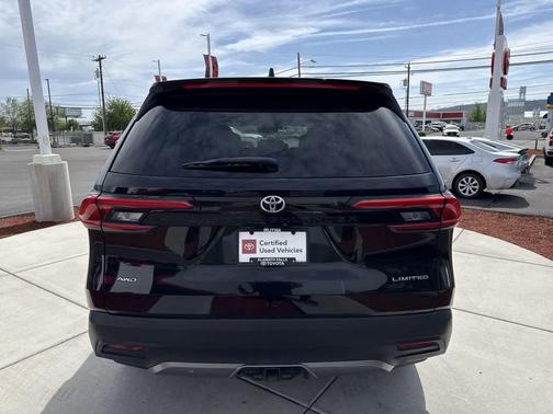 Midnight Black Metallic 2024 Toyota Grand Highlander Limited