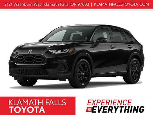 Crystal Black Pearl 2024 Honda HR-V Sport