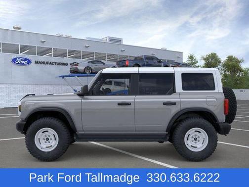 Avalanche Gray 2026 Ford Bronco Heritage Edition