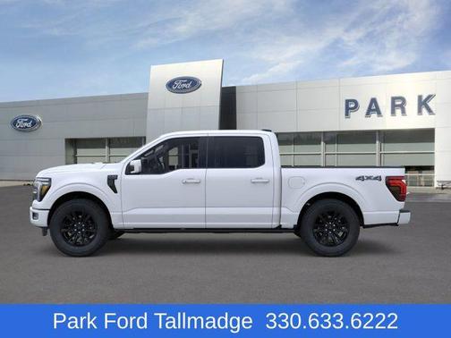 Star White Metallic Tri-Coat 2026 Ford F-150 Platinum