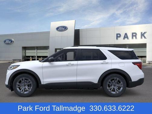 Star White Metallic Tri-Coat 2026 Ford Explorer Active