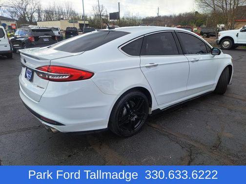 Oxford White 2017 Ford Fusion Sport