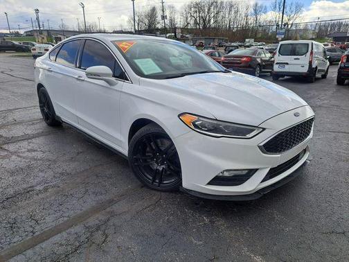 Oxford White 2017 Ford Fusion Sport