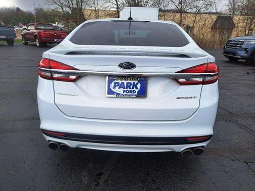 Oxford White 2017 Ford Fusion Sport