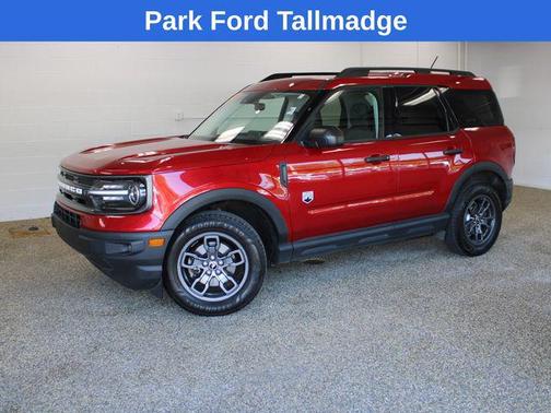 Rapid Red Metallic Tinted Clearcoat 2021 Ford Bronco Sport Big Bend