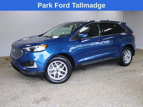 Atlas Blue Metallic 2023 Ford Edge SEL