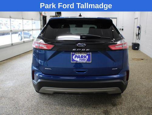 Atlas Blue Metallic 2023 Ford Edge SEL