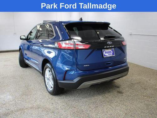 Atlas Blue Metallic 2023 Ford Edge SEL