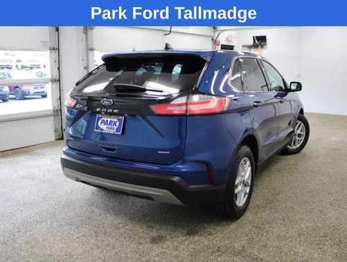 Atlas Blue Metallic 2023 Ford Edge SEL