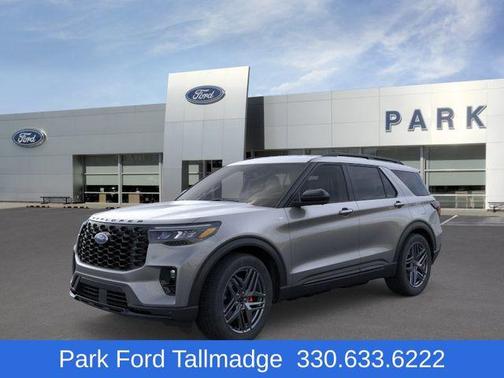 Carbonized Gray Metallic 2026 Ford Explorer ST-Line