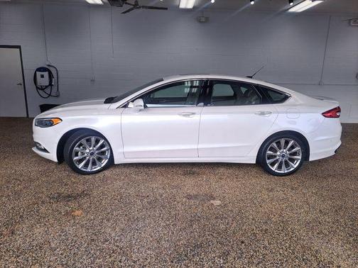 White Platinum 2017 Ford Fusion Platinum
