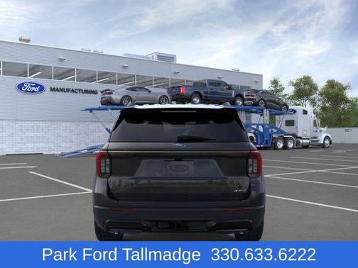 Agate Black Metallic 2026 Ford Explorer ST-Line