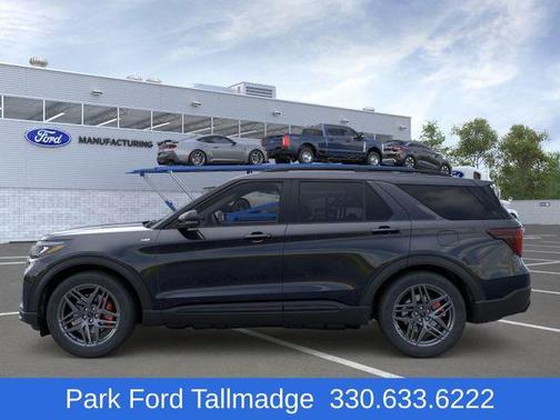 Agate Black Metallic 2026 Ford Explorer ST-Line