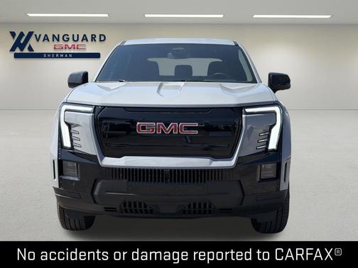 Thunderstorm Gray 2026 GMC Sierra EV Extended Range Elevation