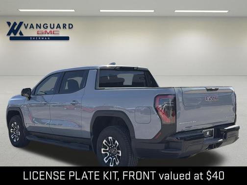 Thunderstorm Gray 2026 GMC Sierra EV Extended Range Elevation