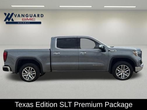 Satin Steel Metallic 2022 GMC Sierra 1500 SLT