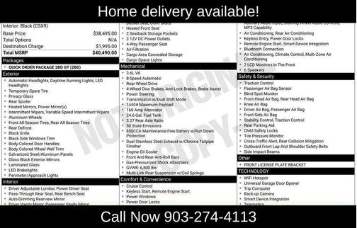 DB Black Crystal Clearcoat 2025 Dodge Durango GT RWD