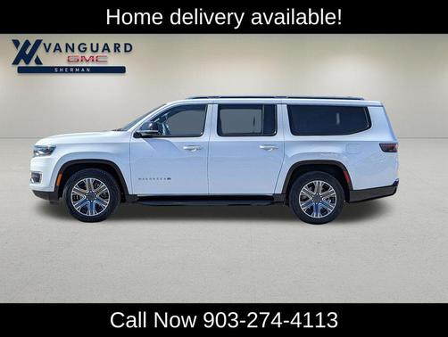 Bright White Clearcoat 2024 Jeep Wagoneer L Series II 4x2