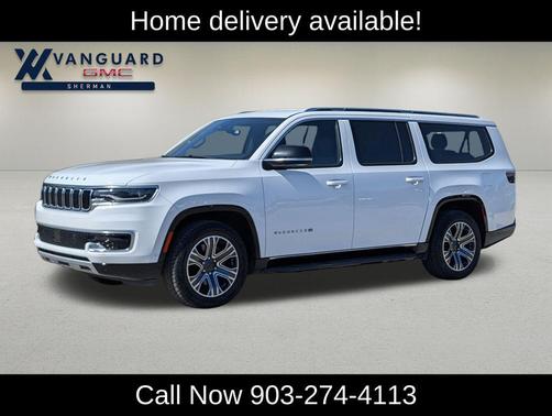 Bright White Clearcoat 2024 Jeep Wagoneer L Series II 4x2