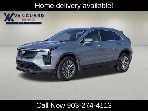 Argent Silver Metallic 2024 Cadillac XT4 Premium Luxury
