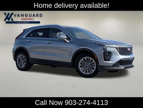 Argent Silver Metallic 2024 Cadillac XT4 Premium Luxury