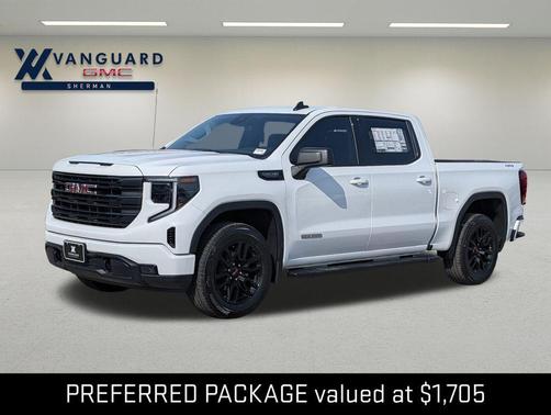 Summit White 2026 GMC Sierra 1500 Elevation