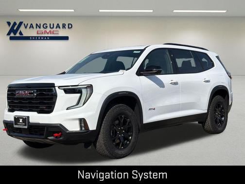Summit White 2026 GMC Acadia AT4 AWD